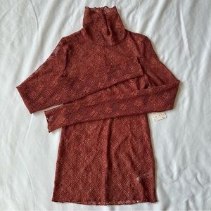 NWT | Intimately Free People Lace Layering Shirt | Size XS